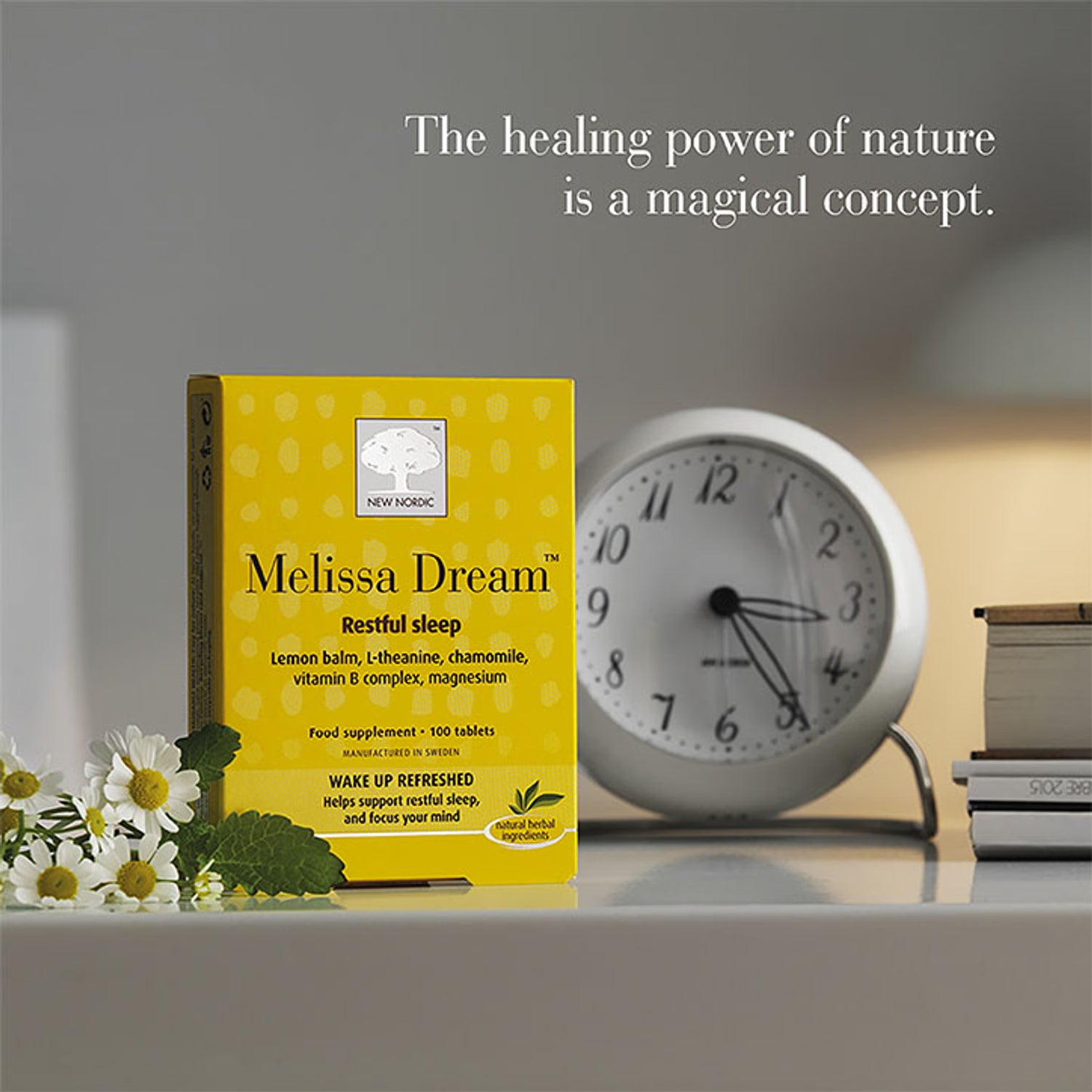 New Nordic Melissa Dream tablets 100 count, imported from the UK