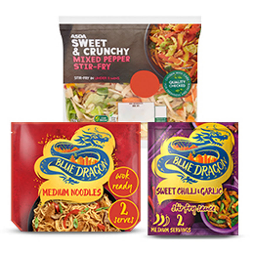 Blue Dragon Quick Stir-Fry Bundle GOODS ASDA   