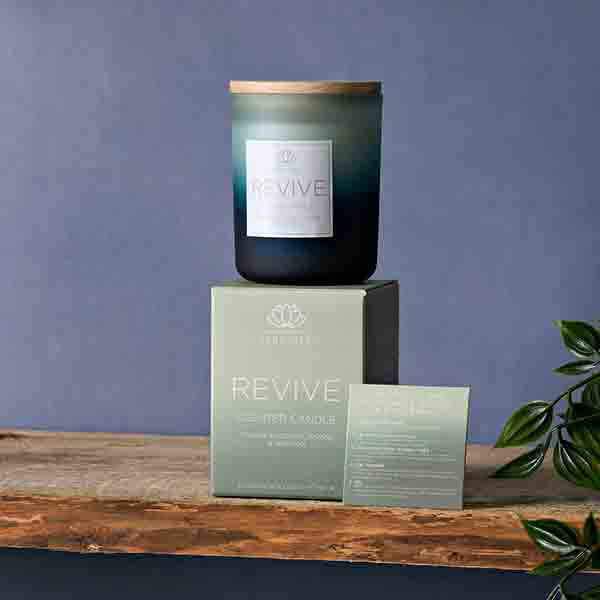 Serenity Revive Candle Orange Blossom,Jasmine,Saffron 120gm GOODS Superdrug   