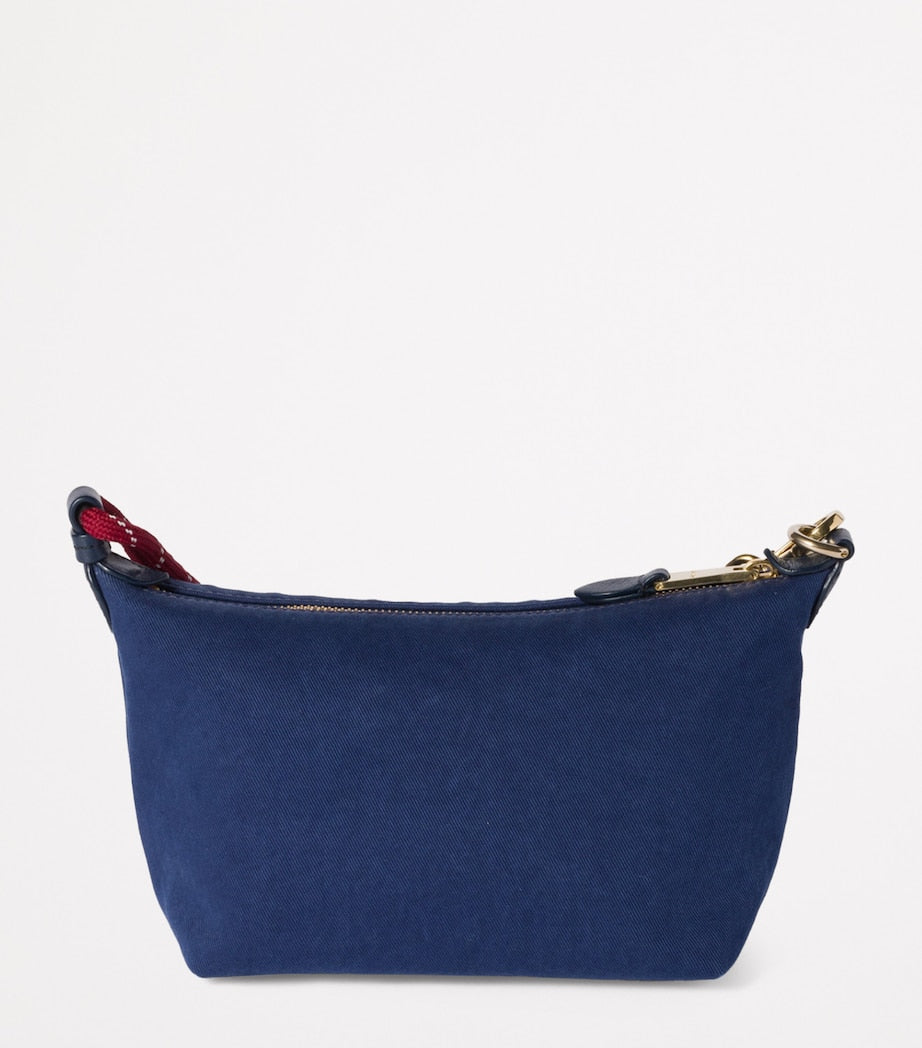 Miu Miu gabardine pouch H14cm W18.5cm D10cm, imported from the UK