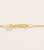 Suzanne Kalan yellow gold blue sapphire pendant necklace, imported from the UK