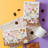 Red Sakura Hello Kitty chocolate milk cookies, imported from the UK