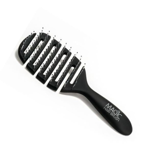 Detangling Hair Brush Black with Wallet, imported from the UK