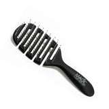 Detangling Hair Brush Black with Wallet, imported from the UK