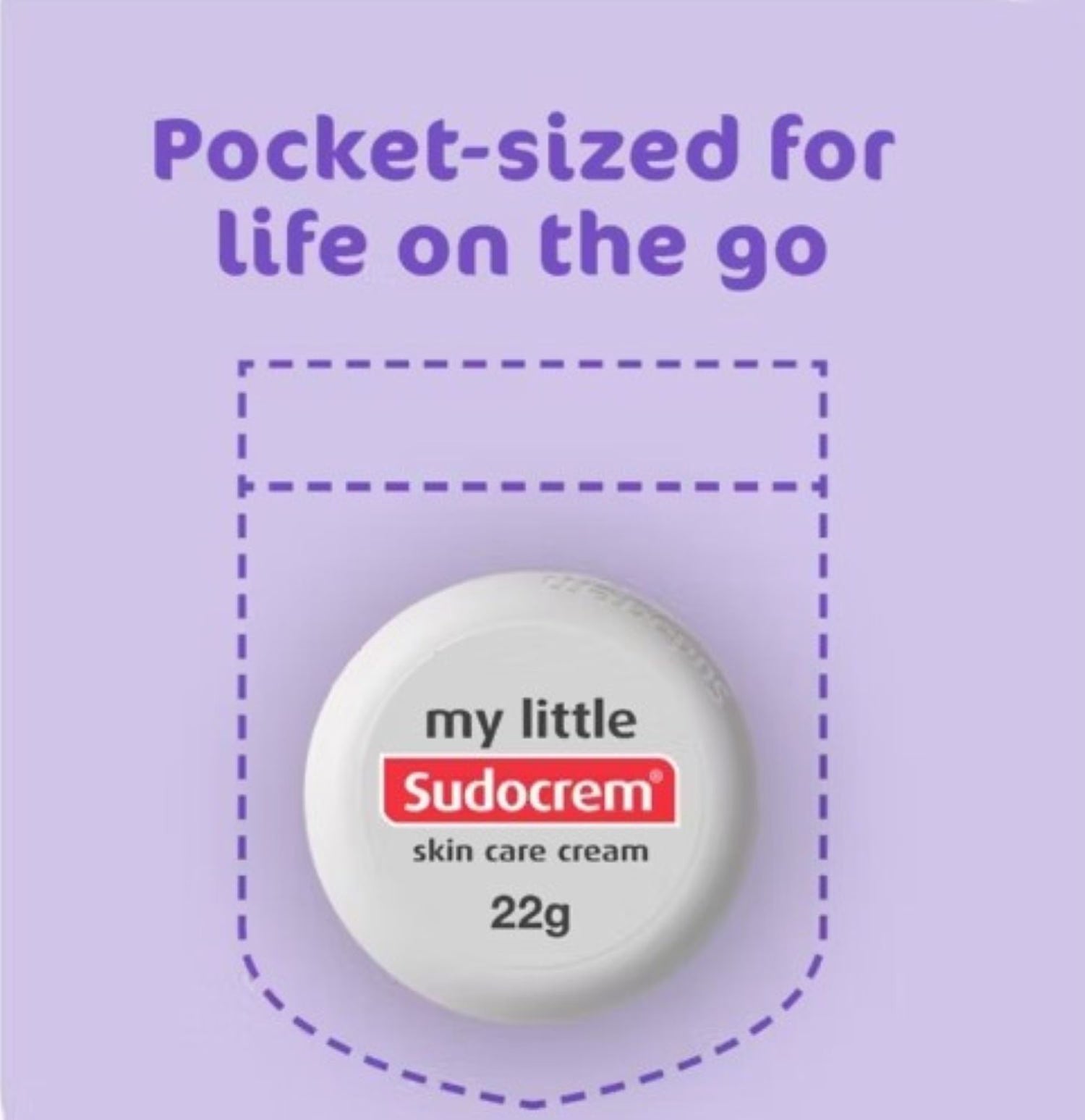 Sudocrem My Little nappy cream 22g, UK version