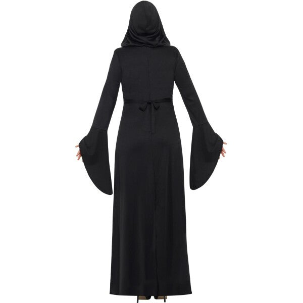 Smiffys Dark Temptress costume red dress and hood, UK version