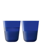 LSA International Arc Contrast glass tumblers 380ml, UK version