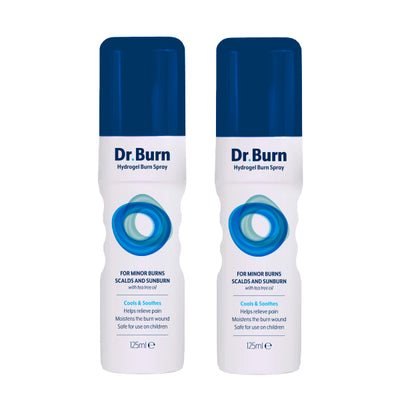 Superdrug Dr Burn Hydrogel Burn Spray 125ml Twinpack- Buy online at McGrocer