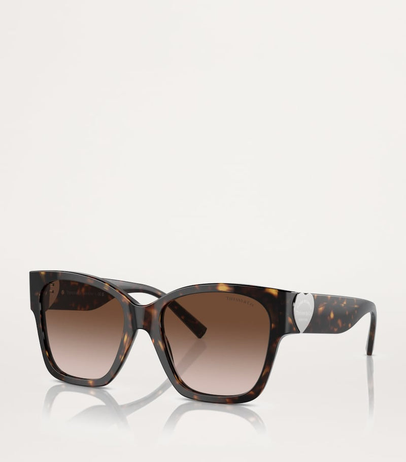 Tiffany & Co. acetate square oversized sunglasses, UK version