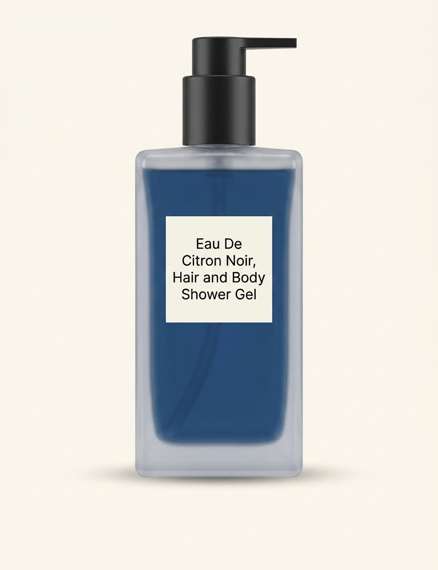 Hermès Eau de Citron Noir shower gel 200ml, UK version