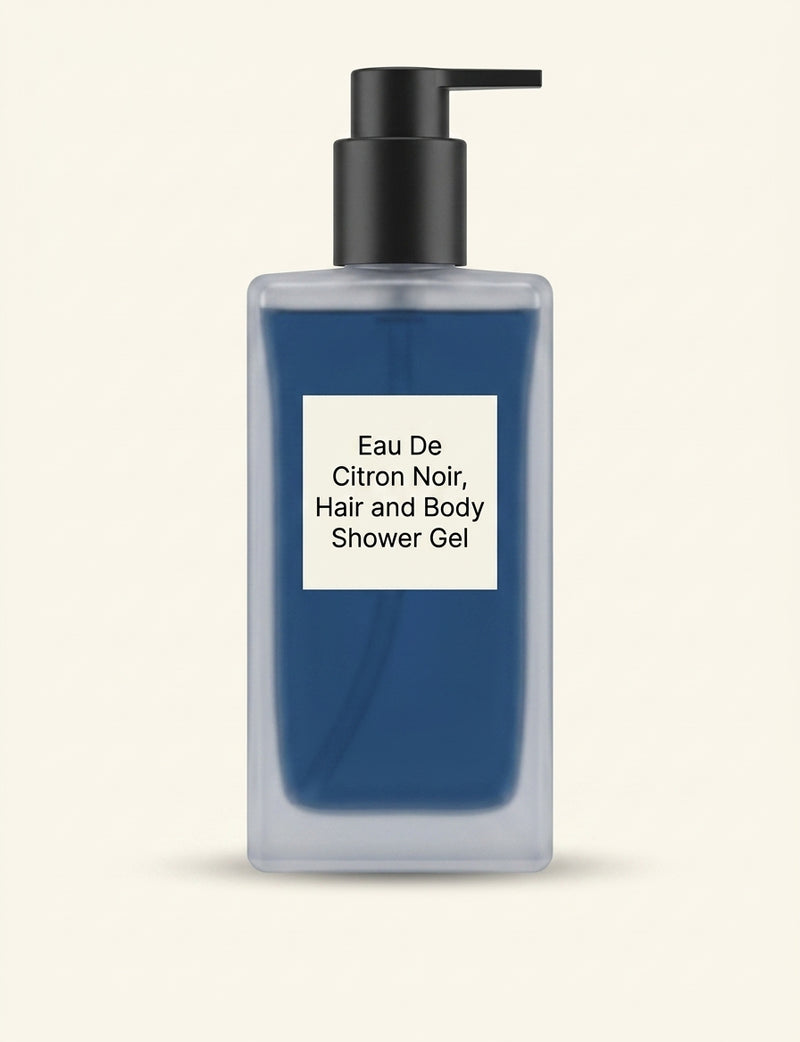 Hermès Eau de Citron Noir shower gel 200ml, UK version