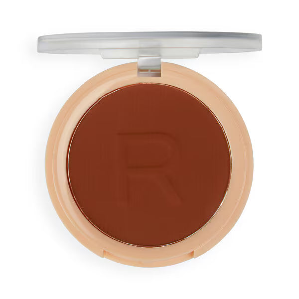 Makeup Revolution Reloaded Pressed Powder Dark shade, imported from the UK