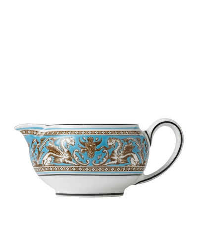 Wedgwood Florentine Turquoise Milchkännchen, 150 ml, von Harrods – online kaufen bei McGrocer