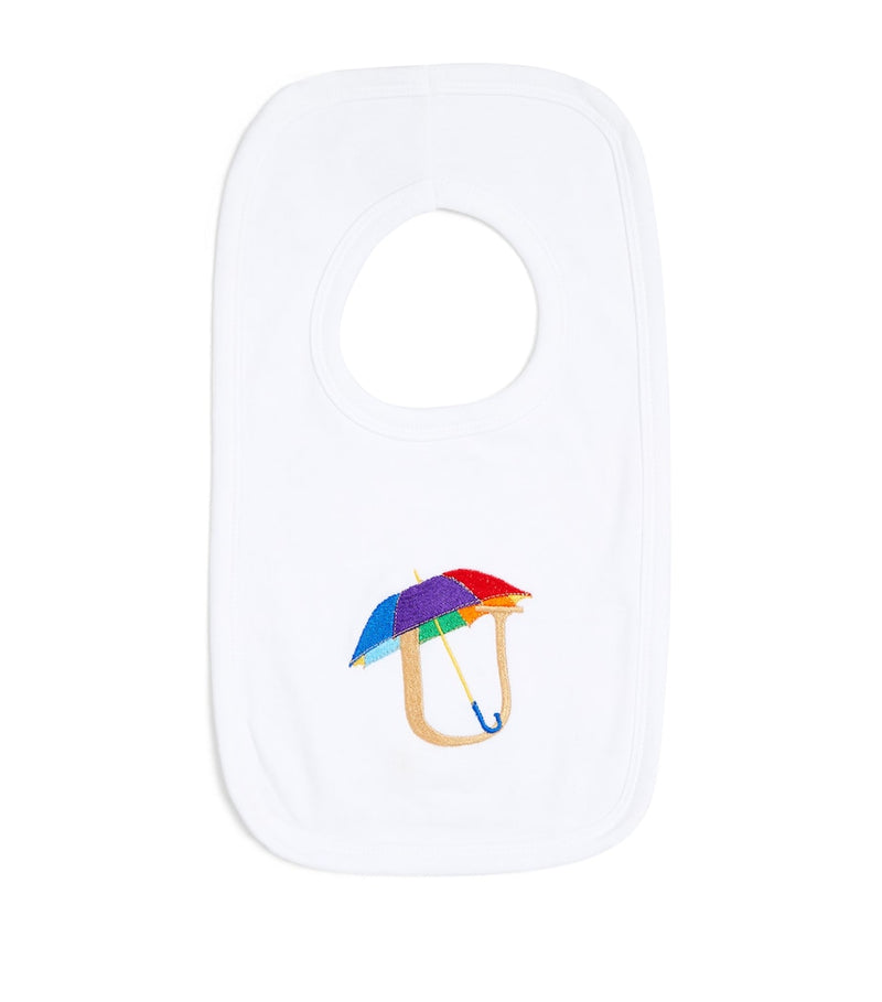 Paint My Dreams Cotton Monogram Bib - British product