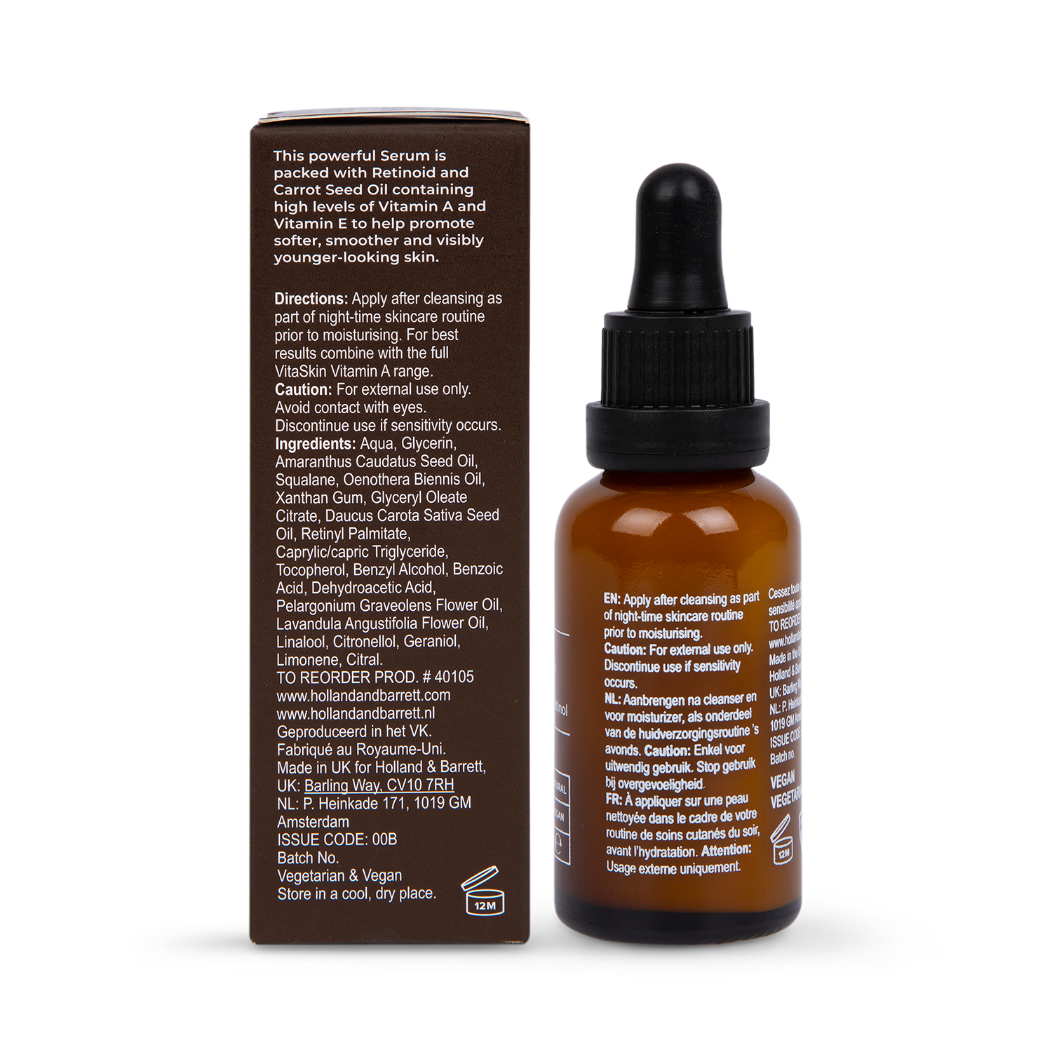 Vitaskin Vitamin A Night Serum (British brand)