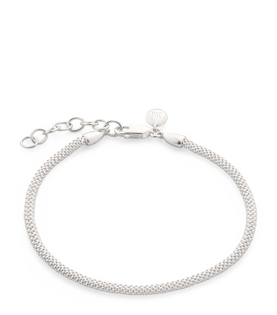 Monica Vinader Heirloom chain bracelet sterling silver, UK version