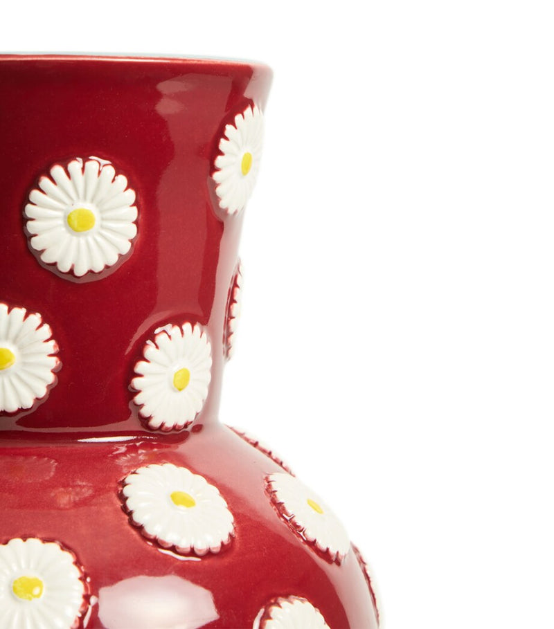 La Doublej ceramic daisy vase 25cm, UK version