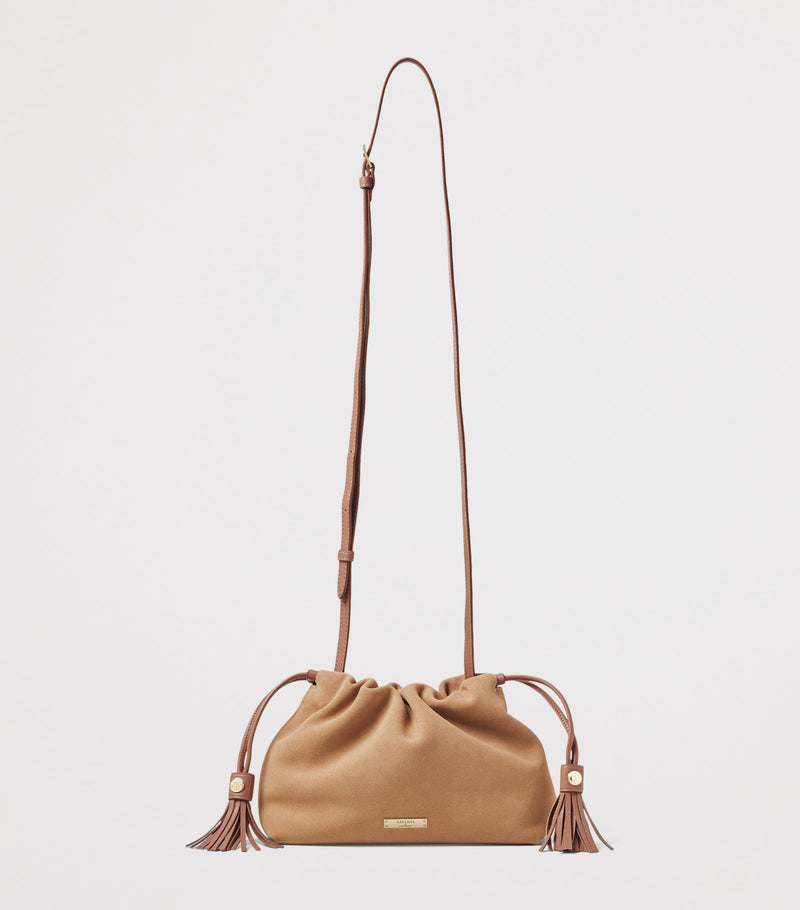 Aspinal of London large Soho cross-body pouch, imported from the UK