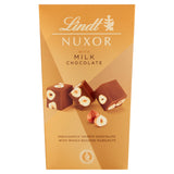 Lindt Nuxor with Milk Chocolate &amp; Whole Roasted Hazelnuts Box 165g