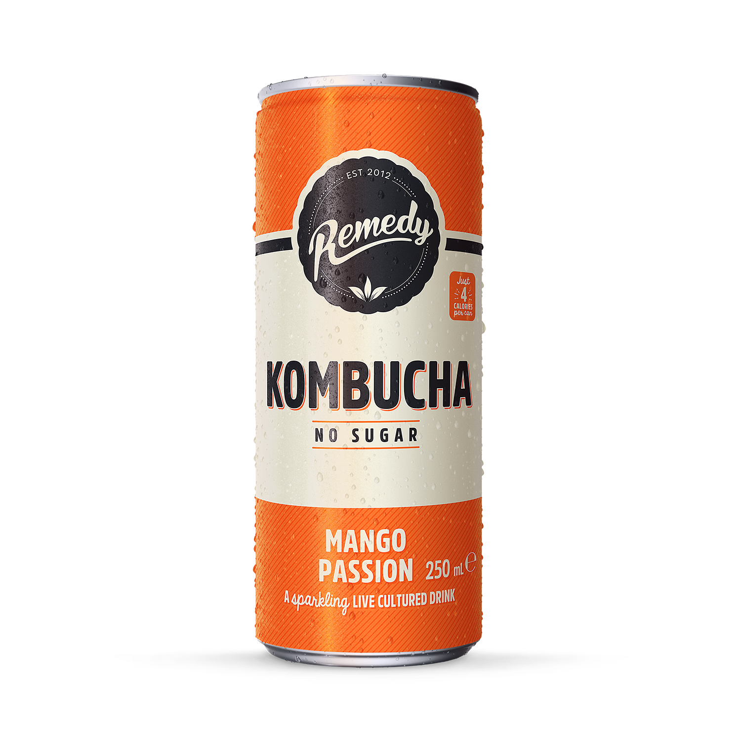 Remedy Kombucha Mango Passion 250ml - British product