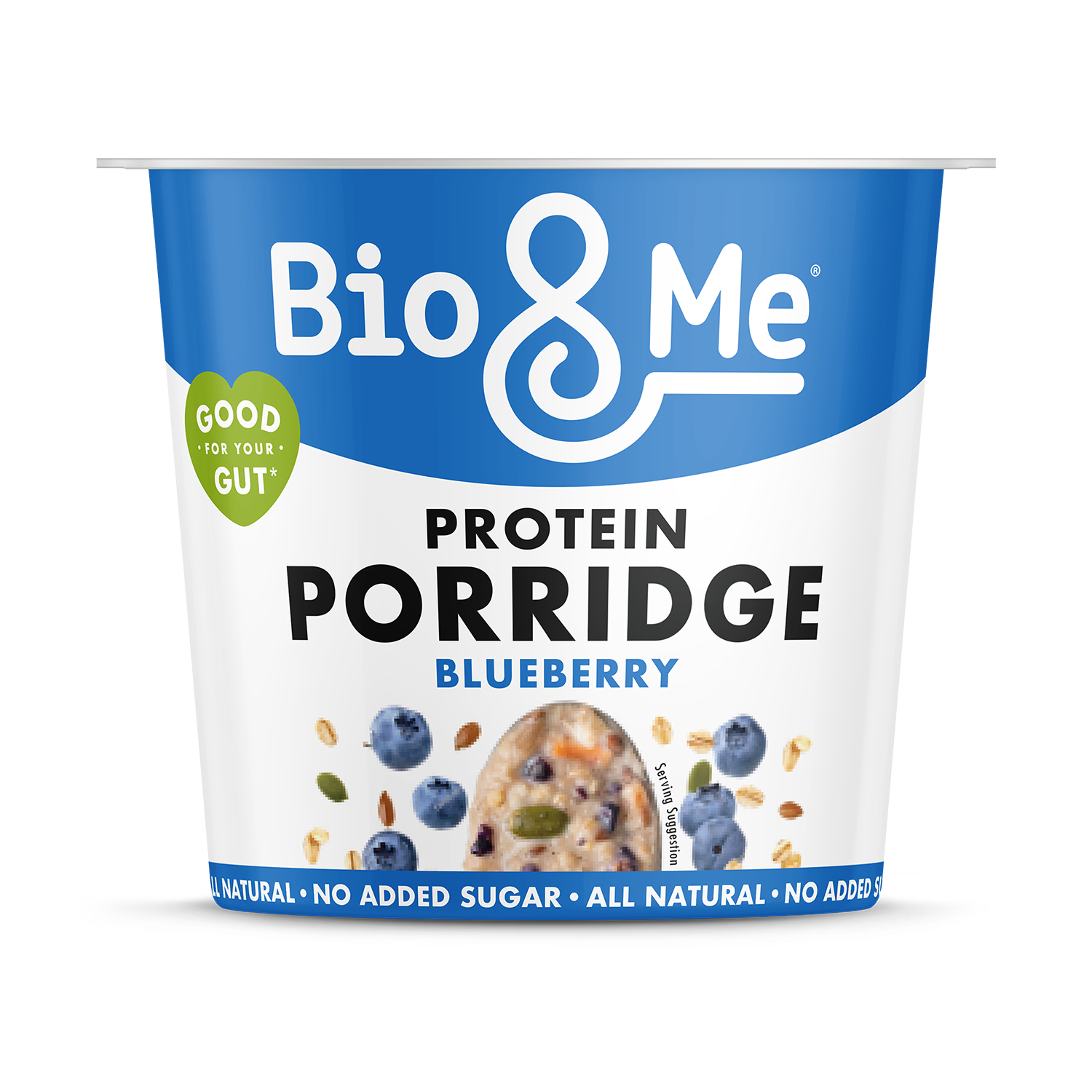 Bio & Me porridge pot blueberry 65g - British product