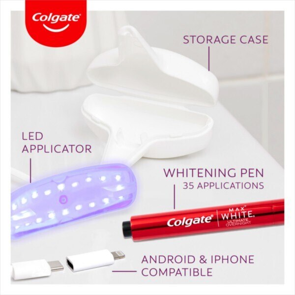 Colgate Max White LED Whitening Kit GOODS Superdrug   