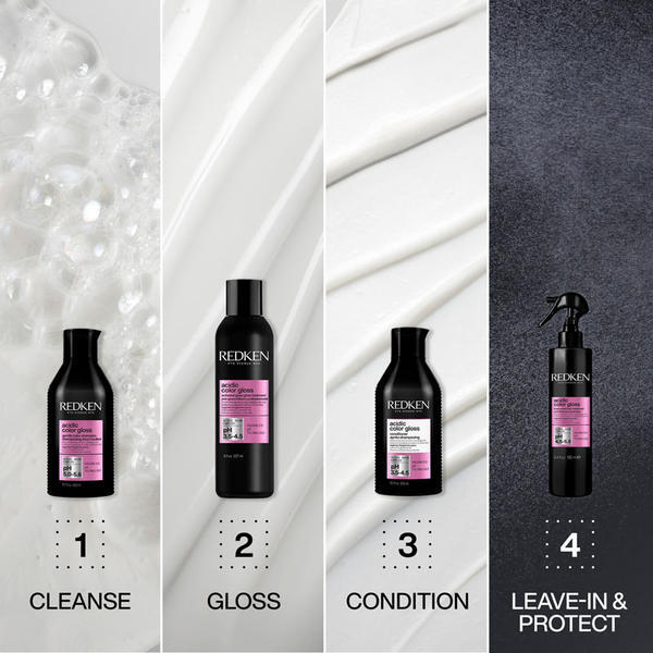 Redken Acidic Color Gloss bundle 4-piece set - British product
