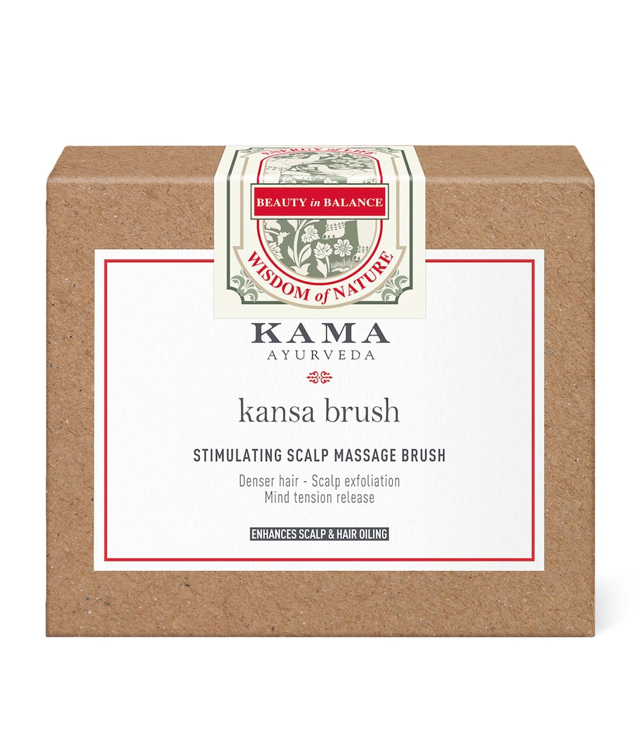 KAMA AYURVEDA Kansa Scalp Brush, UK version