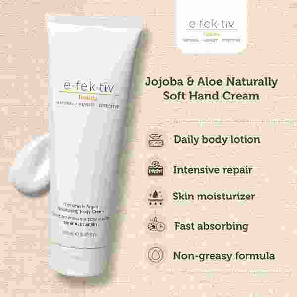 e.fek.tiv Tamanu and Argan Nourishing Body Cream 250ml - British product