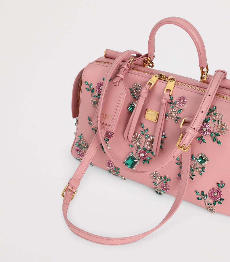 Dolce&Gabbana calfskin Vittoria shoulder bag (British brand)
