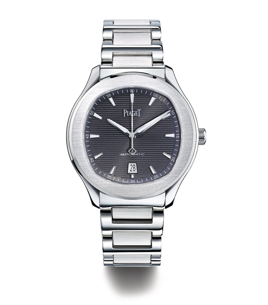 Piaget Polo Date watch 42mm stainless steel, imported from the UK