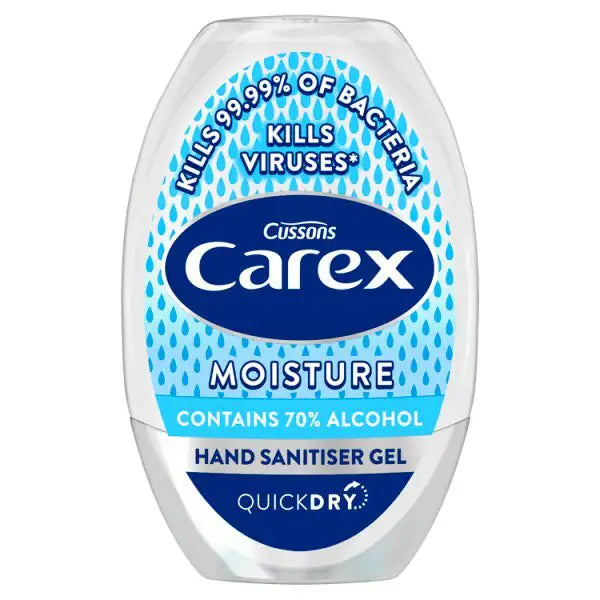 Carex hand gel moisture plus 50ml - British product