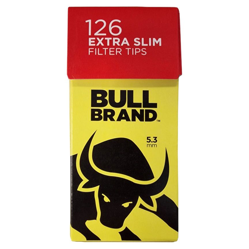 Bull Brand 126 Extra Slim Cigarette Filter Tips