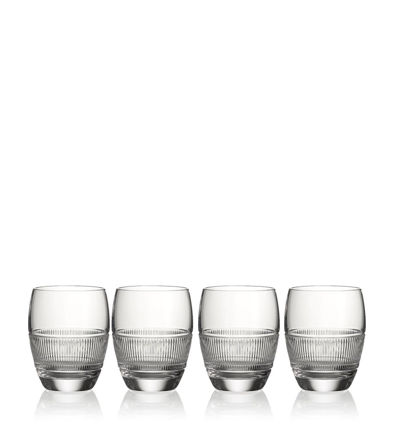 Wedgwood Helia crystal tumblers 410ml - British product