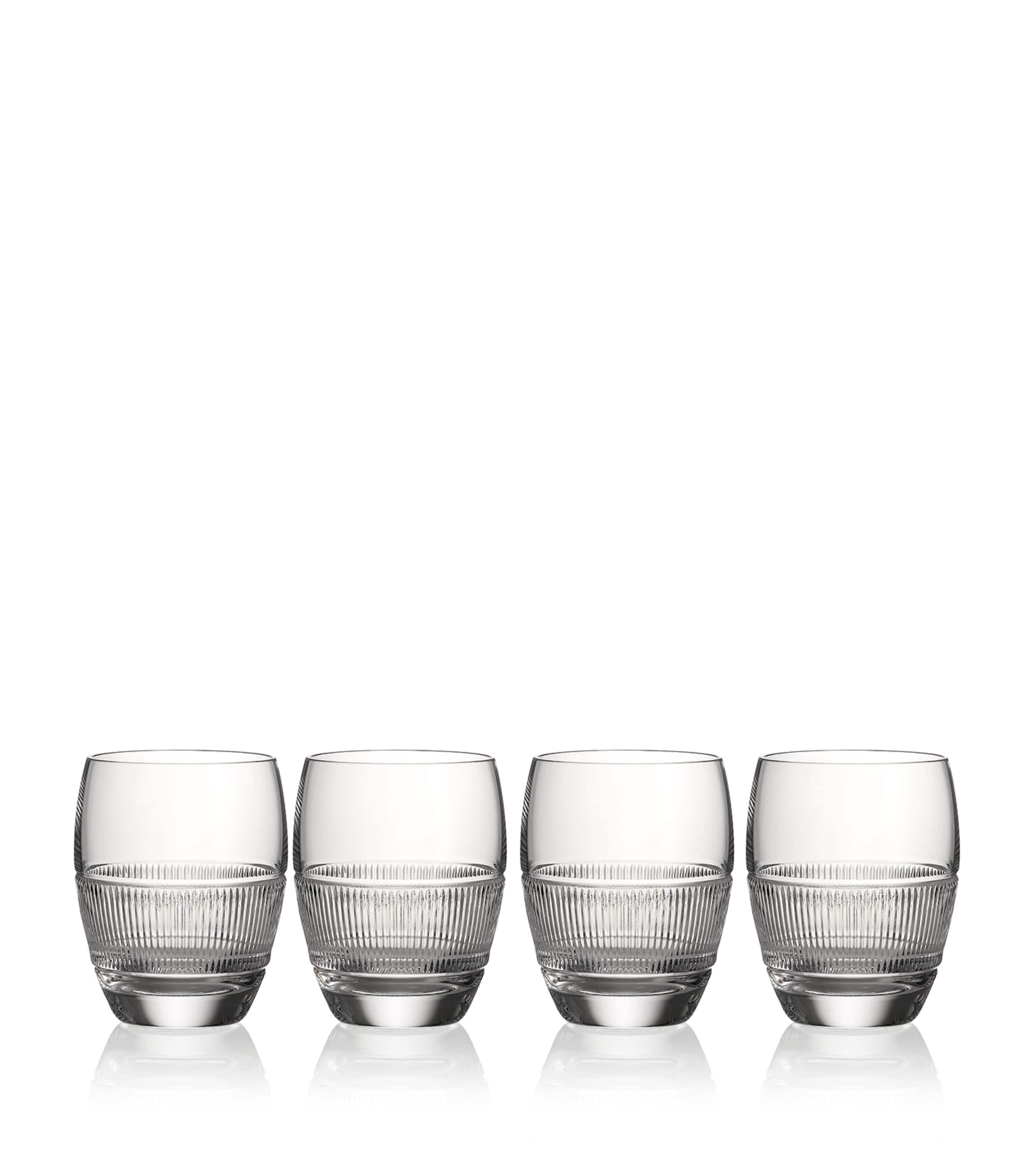 Set of 4 Crystal Helia Tumblers (410ml)