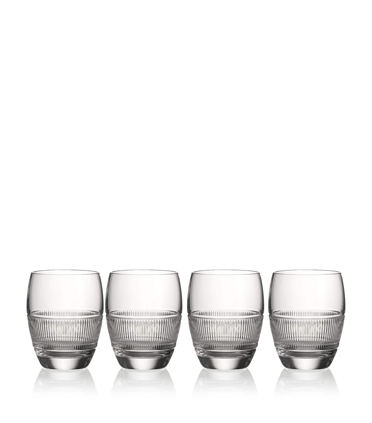 Set of 4 Crystal Helia Tumblers (410ml)