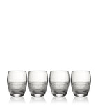 Wedgwood Helia crystal tumblers 410ml - British product