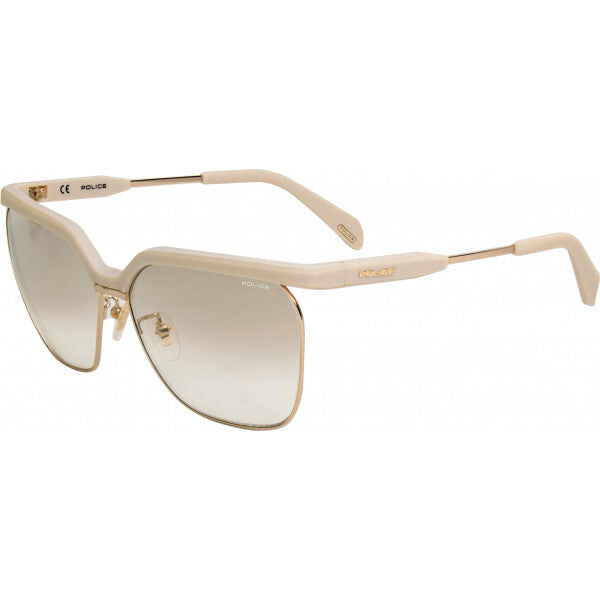 Police SPLA96 grey metal frame sunglasses, UK version