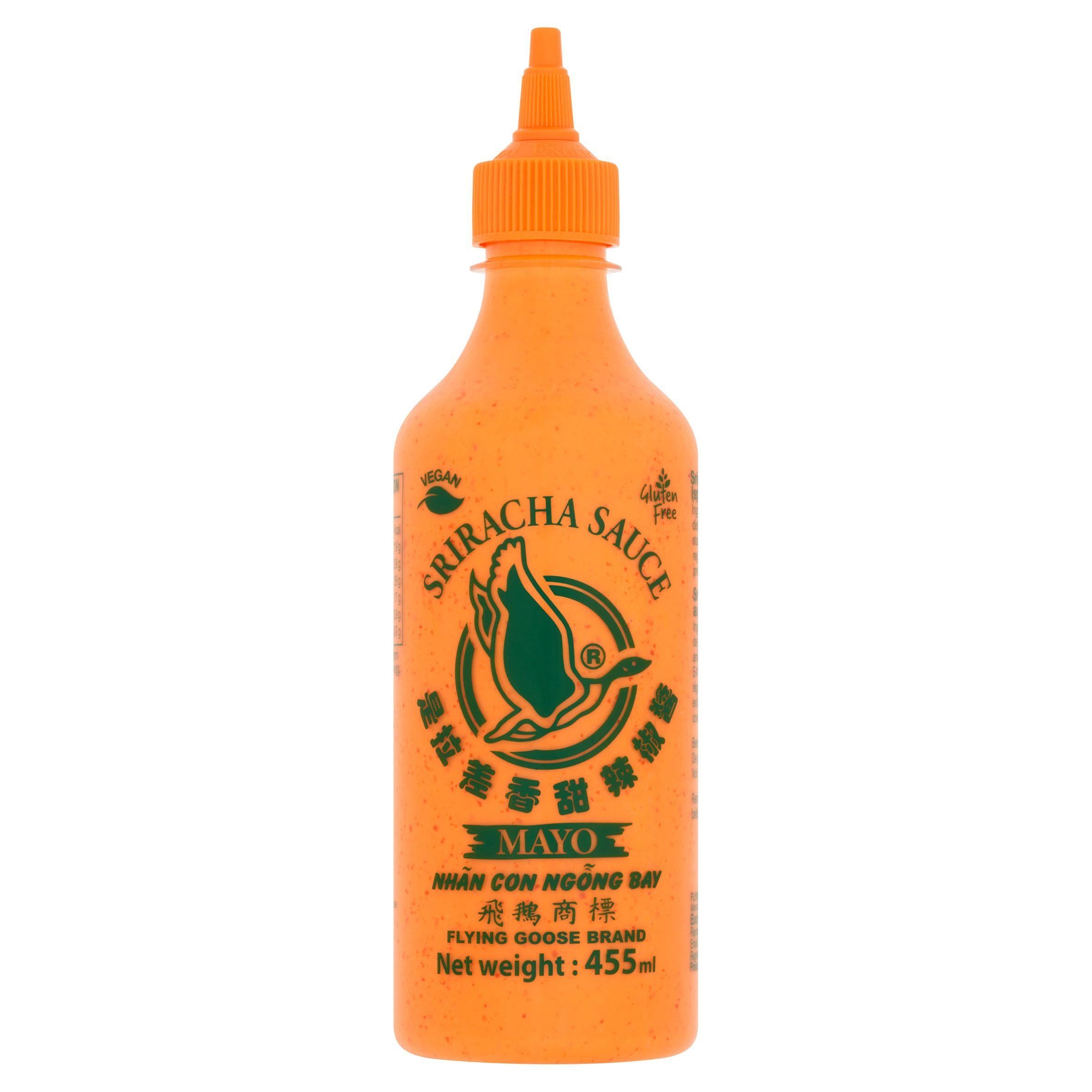 Flying Goose Brand Sriracha Mayo Sauce 455ml Salad cream & mayonnaise Sainsburys   