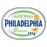 Philadelphia Vegan Almond & Oat Soft Cream Cheese Alternative 145g GOODS Sainsburys   