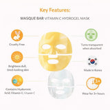 Masque Bar Vitamin C brightening sheet mask (British brand)