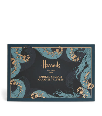 Harrods Harrods 15-Piece Smoked Sea Salt Caramel Chocolate Truffles 200g- Buy online at McGrocer