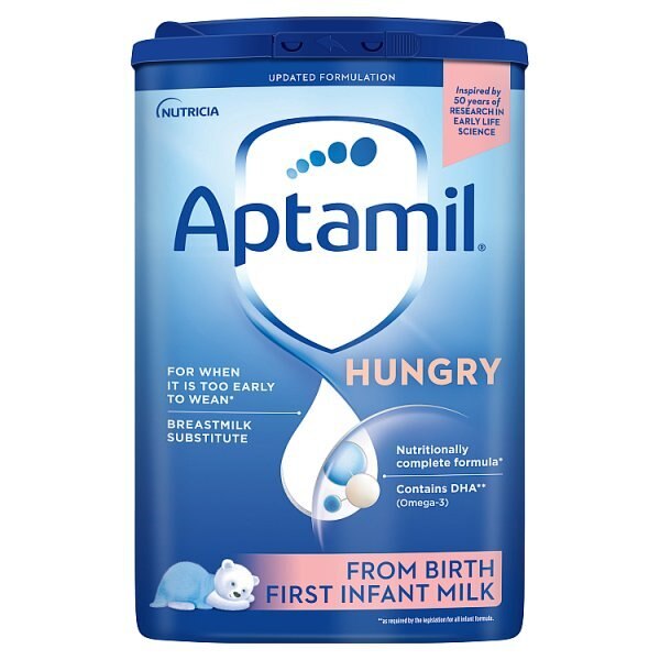 Aptamil Hungry 1st Baby Milk Formula Powder from Birth 800g GOODS Superdrug   