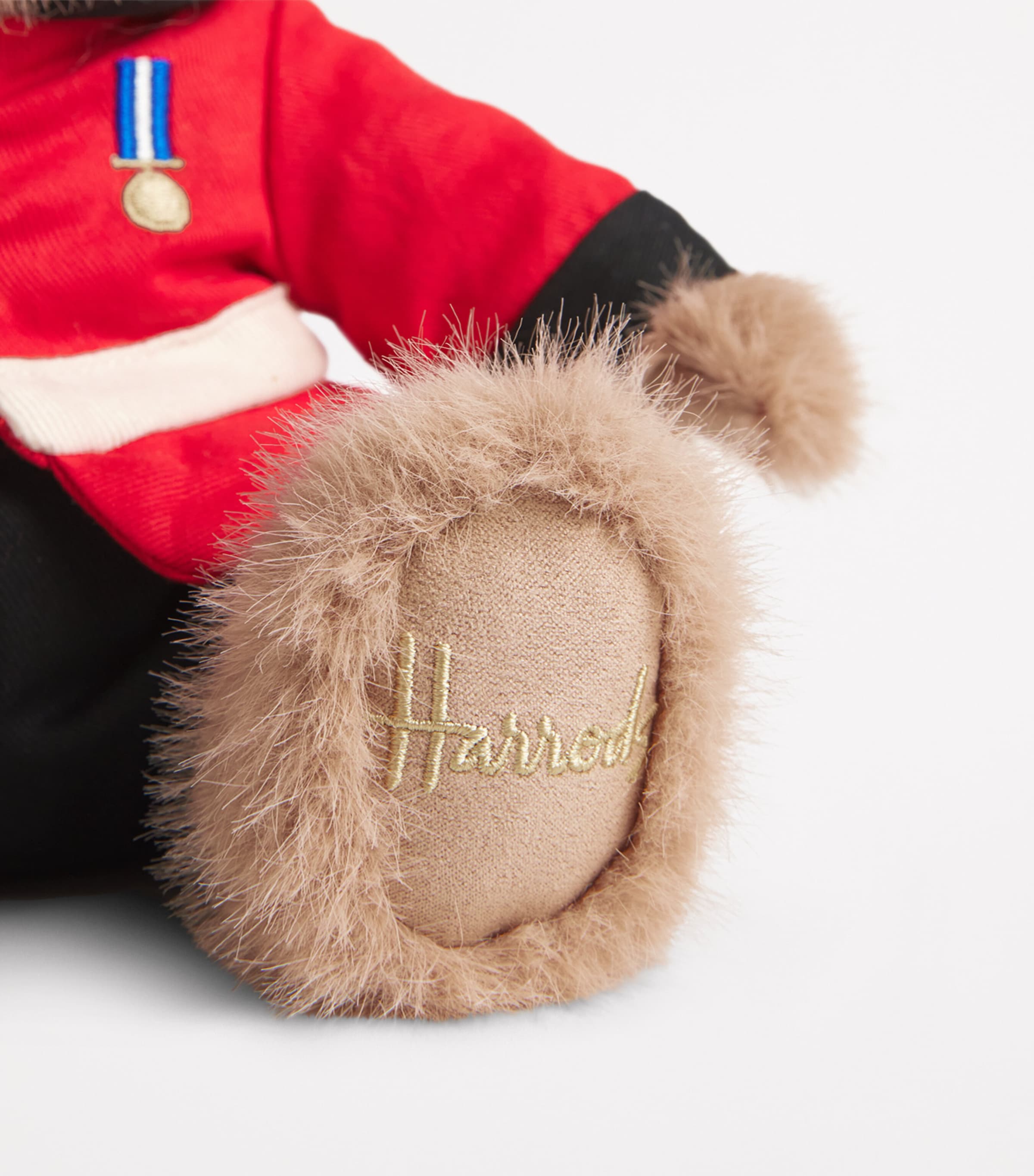 Harrods Guardsman Bear soft toy 18cm, UK version