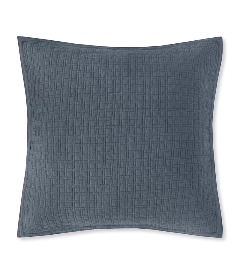 Amalia linen quilted Adorno king Oxford pillowcase 50x75cm, imported from the UK