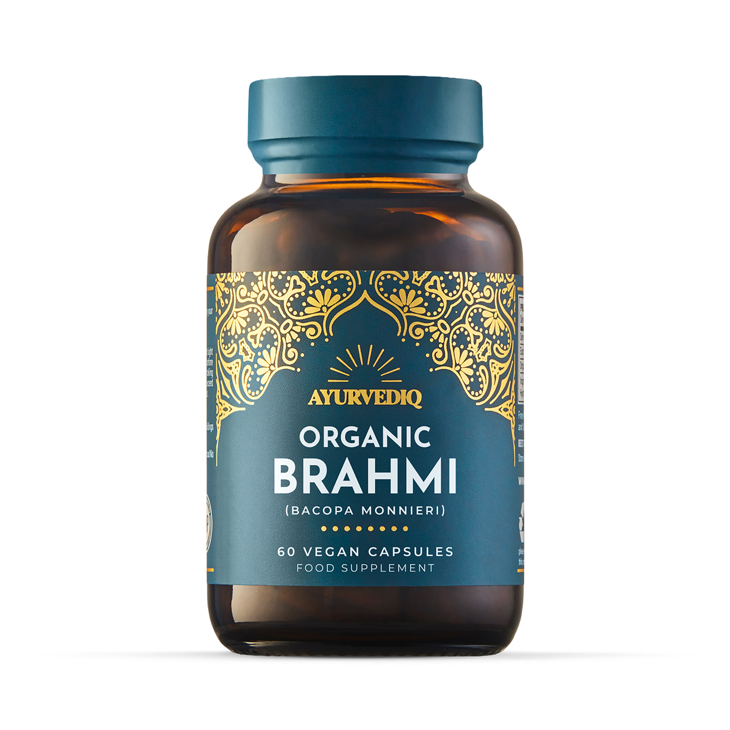 Ayurvediq Organic Brahmi 60 capsules - British product