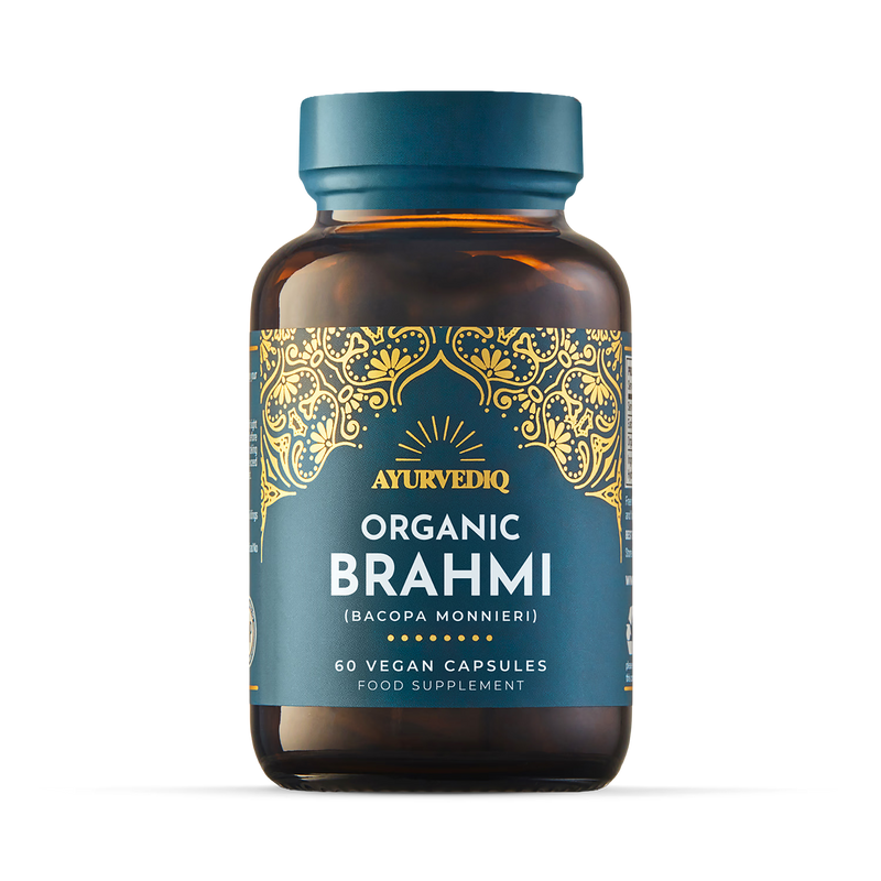 Ayurvediq Organic Brahmi 60 capsules - British product