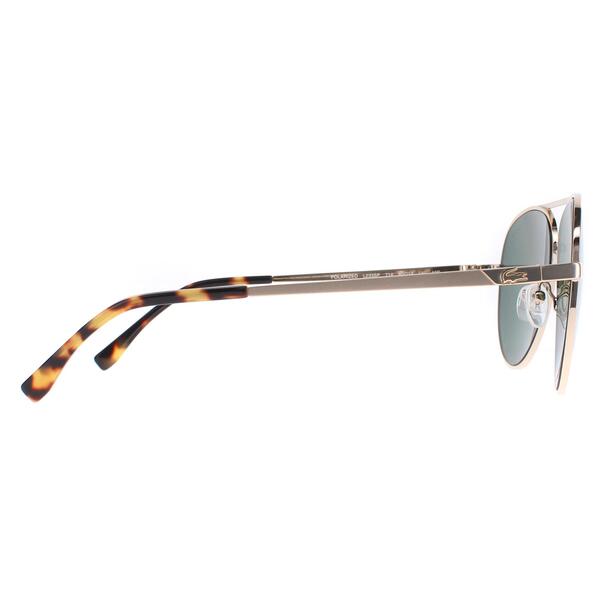 Lacoste L233SP gold green polarized sunglasses - British product