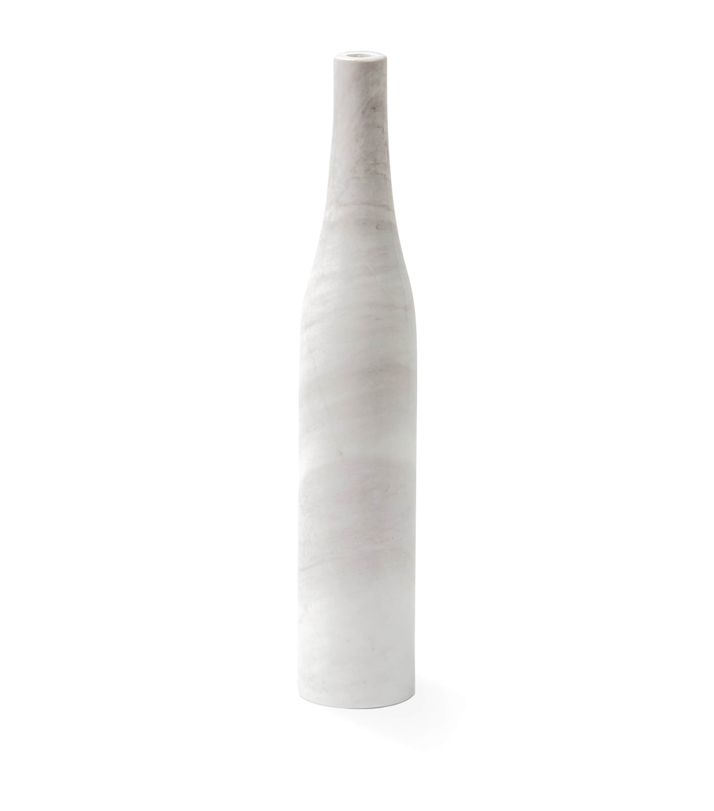 Polspotten Marble Heritage Bottle Candle Holder 47cm, imported from the UK