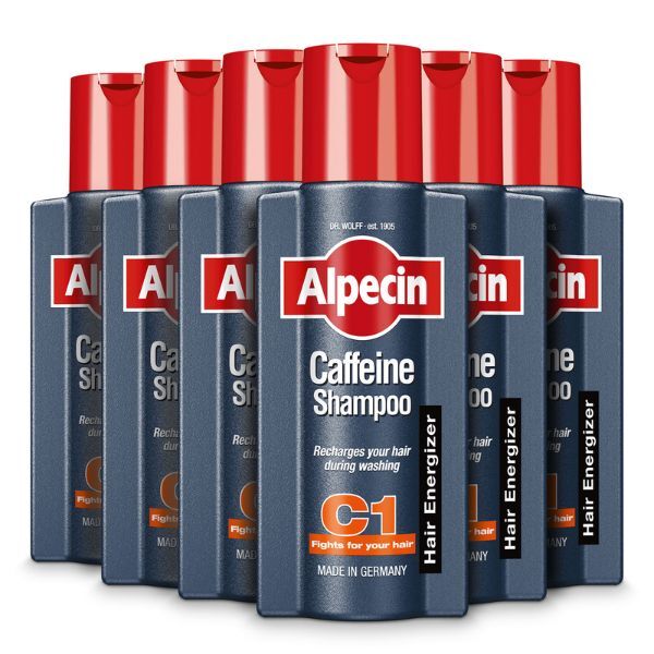 Alpecin Caffeine Shampoo C1 6x 250ml | Prevents Hair Loss GOODS Superdrug   